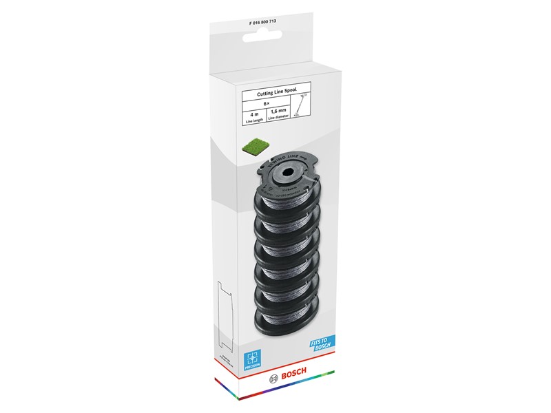 Paket 6 kartuš za rezalno nitko Bosch, 4m (1,6mm), F016800713